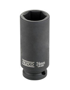 Llave de Vaso Larga ALYCO 1/2 Impacto 17 mm