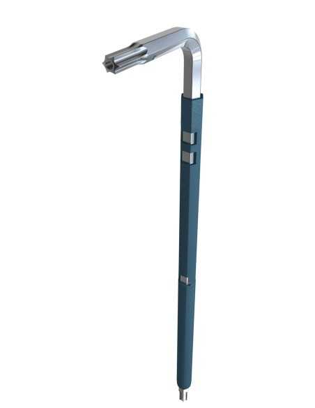 Llaves Torx Alta Resistencia ALYCO Pack 9 Mango de Goma 193148