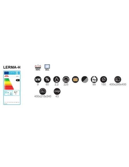 Estufa De Leña BRONPI De Rincón Lerma-h Con | Hogar Cahersa