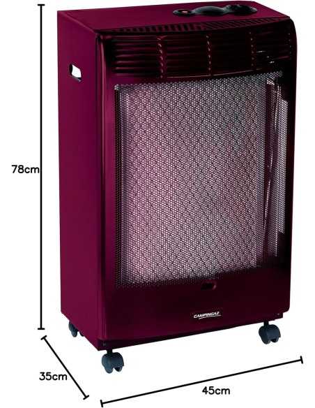 Estufa gas cr5000 + termostato rojo col06762 CAMPINGAZ COL06762