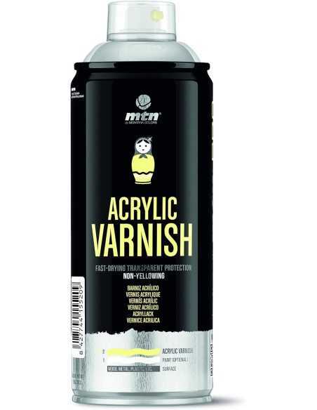 Pintura en Spray MTN BARNIZ ACRILICO MATE 400ML