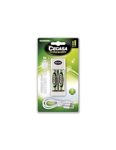 Cargador CEGASA Compact 2HR6 2000MAH ¡Compra ahora en Ferretería Cahersa!