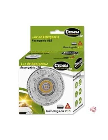 Luz Emergencia CEGASA Recargable Homologada V16 ¡Compra ahora en Ferretería Cahersa!