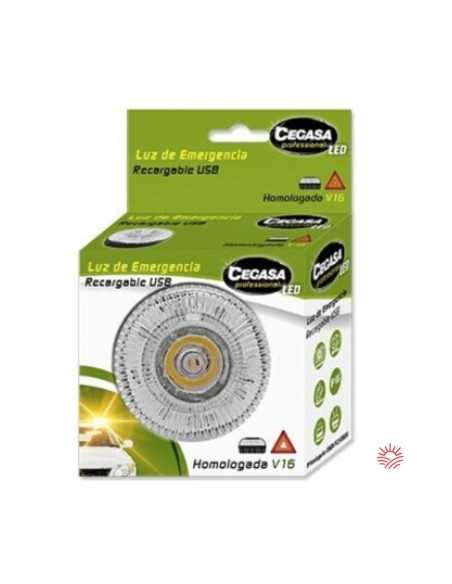 Luz Emergencia CEGASA Recargable Homologada V16 ¡Compra ahora en Ferretería Cahersa!