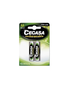Pila Recarga CEGASA Tipo AA HR6 2100 mAh BL2