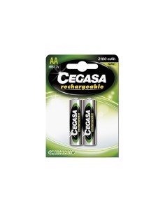 Pila Recarga CEGASA Tipo AA HR6 2100 mAh BL2