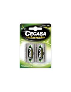 Pila Recarga CEGASA Tipo C HR14 3000 mAh BL2 ¡Compra ahora en Ferretería Cahersa!