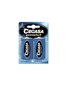 Pila Salina CEGASA Tipo D R20 BL2 ¡Compra ahora en Ferretería Cahersa!