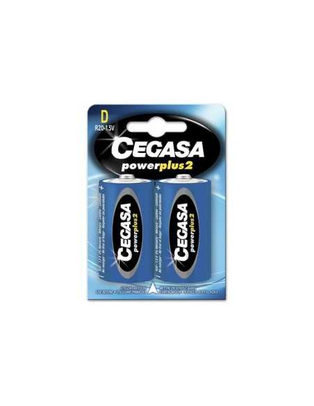 Pila Salina CEGASA Tipo D R20 BL2 ¡Compra ahora en Ferretería Cahersa!