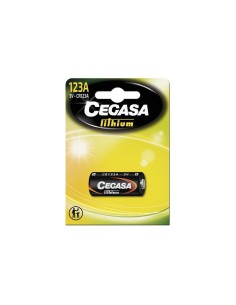 Pila Litium CEGASA LITIO Tipo 123A 3V BL1