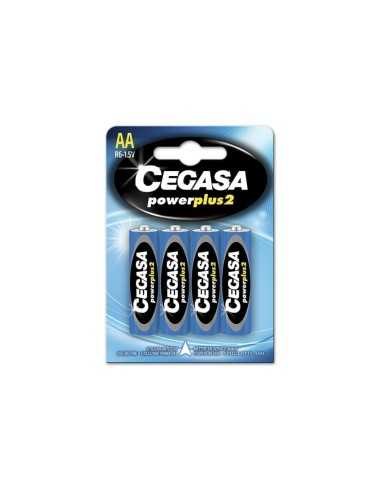 Pila Salina CEGASA Tipo AA R6 Power Plus 2 BL4
