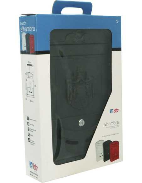 Buzón BTV ALHAMBRA-31 NEGRO