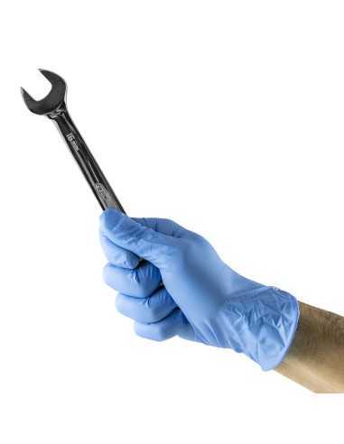 Guantes Nitrilo Azul JBM Grosor 3.5 mil