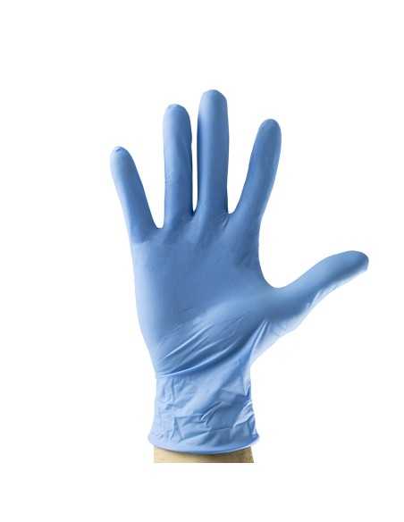 Guantes Nitrilo Azul JBM Grosor 3.5 mil