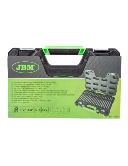 Puntas Atornillador JBM Estuche 42 Pzs