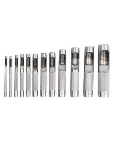 Sacabocados JBM - Métrico - Pack 12