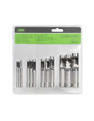Sacabocados JBM - Métrico - Pack 12