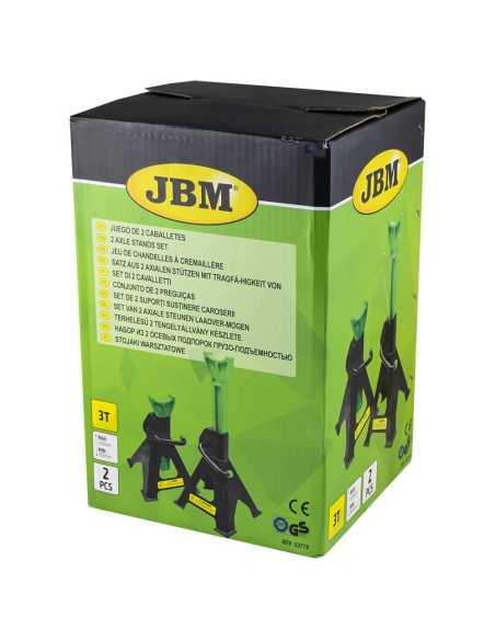 Caballetes JBM Pack 2 3000Kg 53779