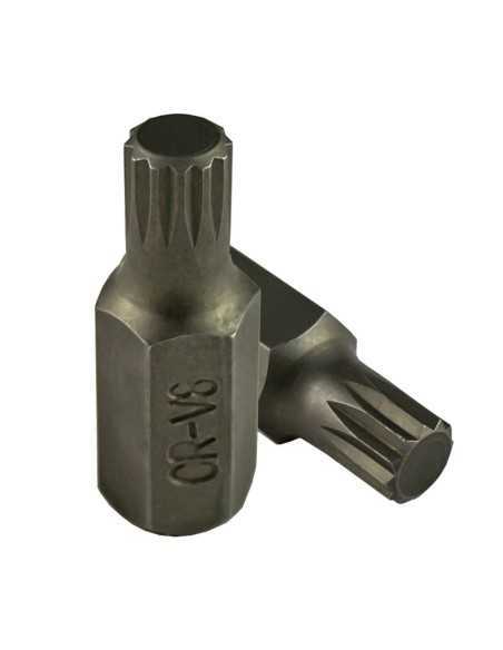 Punta destornillador Spline XZN 12 CANTOS BOCA 10 mm C/PUNTA 12 mm