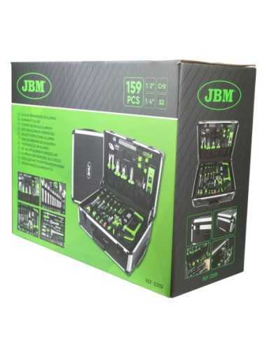 Maleta de Herramientas JBM ALuminio 159 PZS | Caja o carro de herramientas ALYCO resistente y funcional