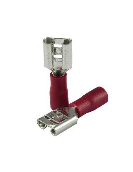 Terminal Faston Aislado Hembra JBM FDD 1.25-250