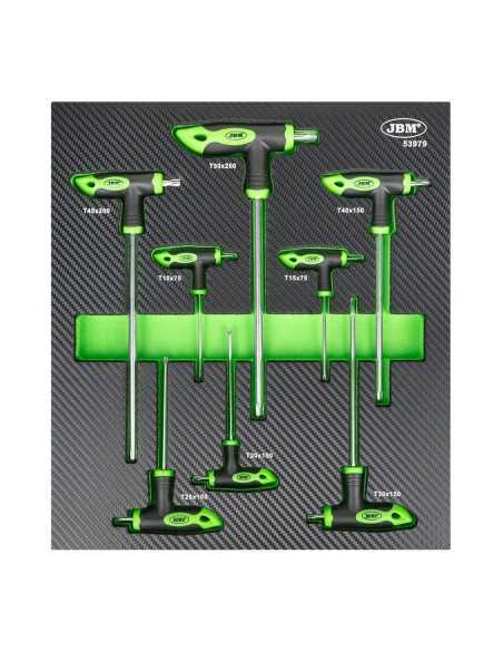 Llaves Torx JBM en forma de T Set 8Pz 53979