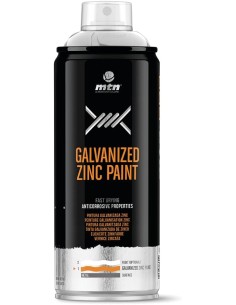 Pintura en Spray MTN GALVANIZADO EN FRIO ZINC MATE 400ML
