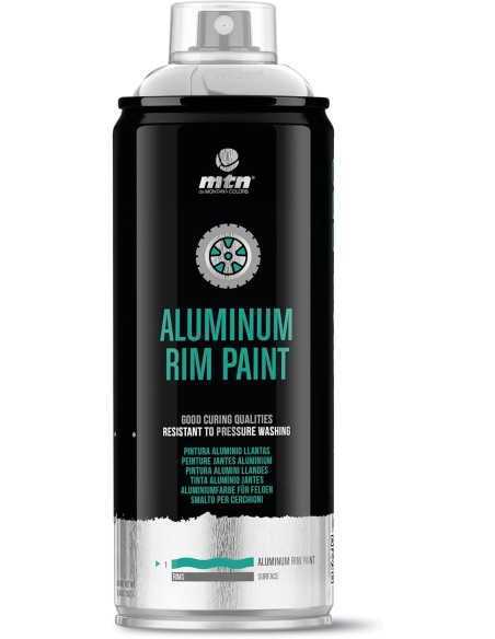 Pintura en Spray MTN METALICO ALUMINIO R-9006 400ML