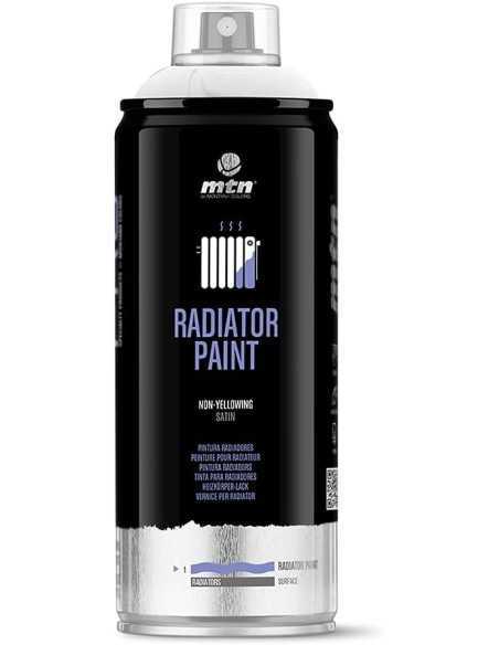 Pintura en Spray MTN PINTURA RADIADORES BLANCO 400ML