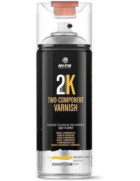 Pintura en Spray MTN PRO BARNIZ 2K MATE 400ml