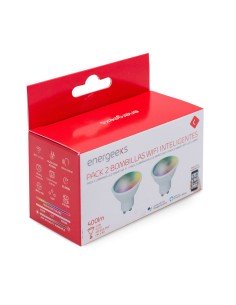 PACK 2 BOMBILLAS WIFI+BT 5W GU 10 CEVIK *OFERTA* 2