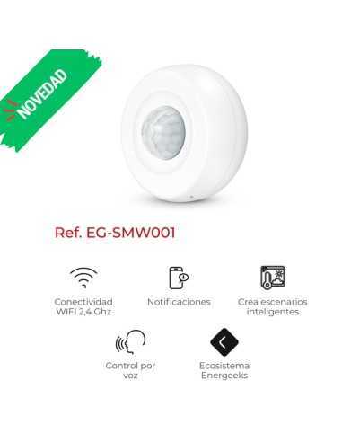 SENSOR DE MOVIMIENTO + CREPUSCULAR WIFI CEVIK *OFERTA*