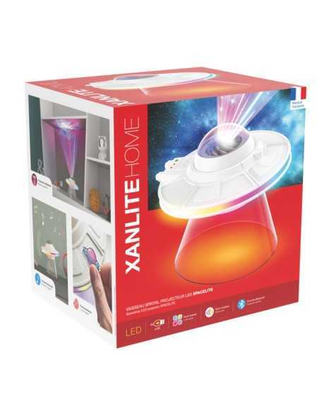 PROYECTOR OVNI LUZ DE NOCHE CON ALTAVOZ