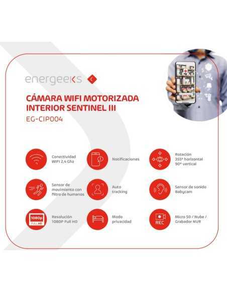 CAMARA WIFI INTERIOR MOTORIZADA SENTINEL III CEVIK