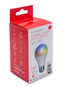 BOMBILLA WIFI A60 8W 806LM RGB+CCT+DIM CEVIK *OFERTA* 2