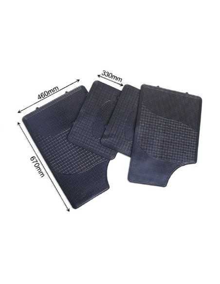 Alfombrillas de Goma Universales para automóvil JBM 50585 4Pz