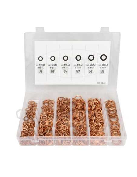Arandelas de cobre para Carter JBM Estuche 525pz 52163