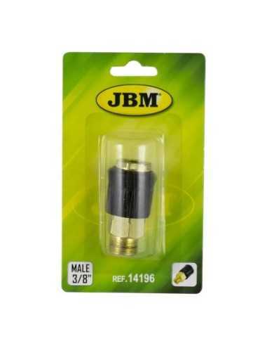 Conector Neumático JBM Rápido Universal JBM Hembra - Rosca Macho de 3/8"