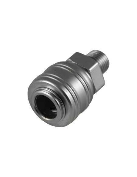Conector Neumático JBM Hembra EUR- ROSCA Macho 1/4"