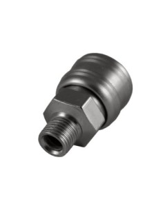 Conector Neumático JBM Hembra EUR- ROSCA Macho 1/4" 2