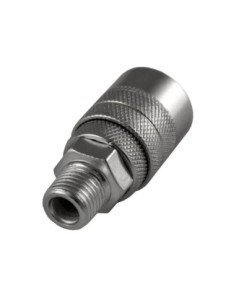 Conector Neumático JBM Hembra US - ROSCA Macho 1/4"