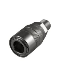 Conector Neumático JBM Hembra US - ROSCA Macho 1/4" 2