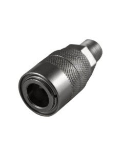 Conector Neumático JBM Hembra US - ROSCA Macho 1/4" 2