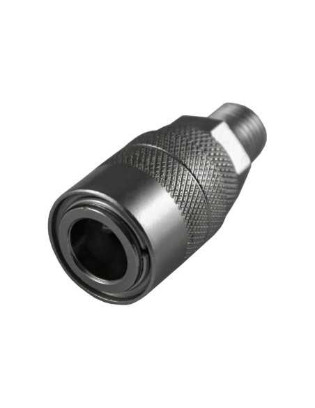 Conector Neumático JBM Hembra US - ROSCA Macho 1/4"