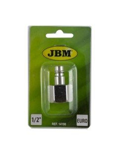 Conector Neumático JBM Macho EUR- ROSCA Hembra 1/2" 2