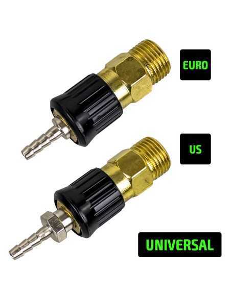 Conector Neumático Rápido Universal JBM Hembra-ROSCA Hembra 1/2"