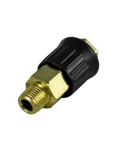 Conector Neumático Rápido Universal JBM Hembra-ROSCA Macho 1/4"