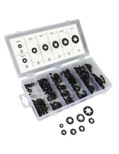 Arandelas Metálicas Dentadas JBM Estuche 260 Pz