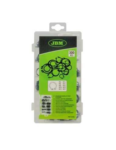 Arandelas Metálicas Seger JBM Estuche 300 Pz 53383