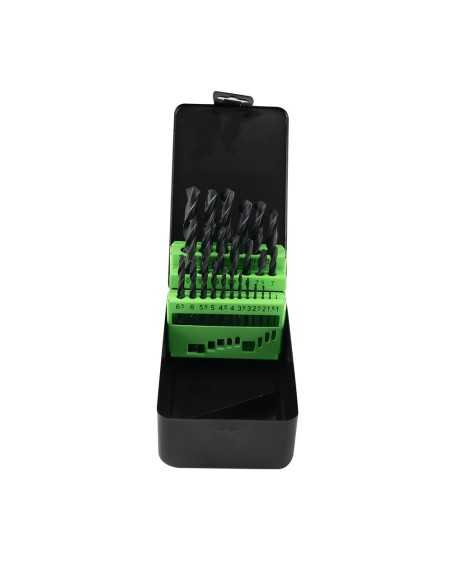 Brocas HSS Helicoidales HJM Estuche 1-13 mm 25 Pz 53855